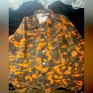 Denim Women’s Camo Jacket 3X